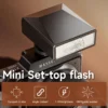 Vintage mini flash microsingle camera external roof light hot shoe for Sony Canon Nikon portable small photography fill light