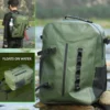 Waterproof Fishing Backpack with Rod Holder Swimming Diving Drafting Dry Boating Kayaking Canoeing Floating Bag Lure Tackle Bag