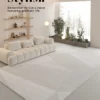 VIKAMA French Carpet Living Room Washable Home Carpet Antique Luxury Autumn and Winter Models of the New Bedroom Mats